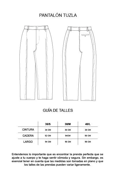 PANTALON TUZLA 