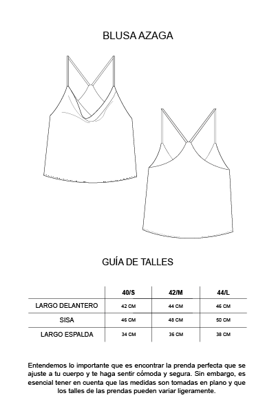 BLUSA AZAGA